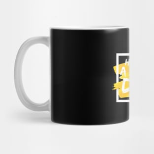 Have a shitty day yellow and white Mug